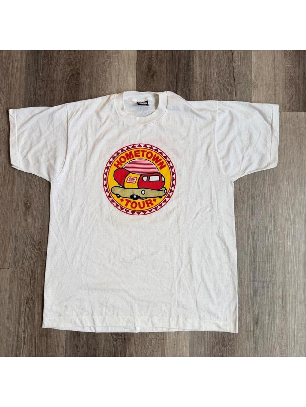 Vintage Screen Stars Oscar Meyer Hot Dog Tour T-Shirt sz XL